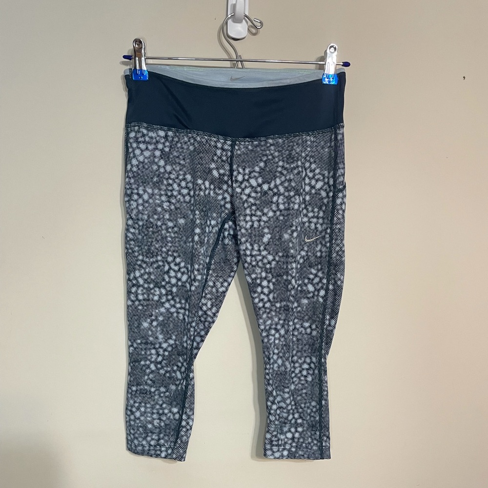 Nike Dri-Fit Blue Running Capris